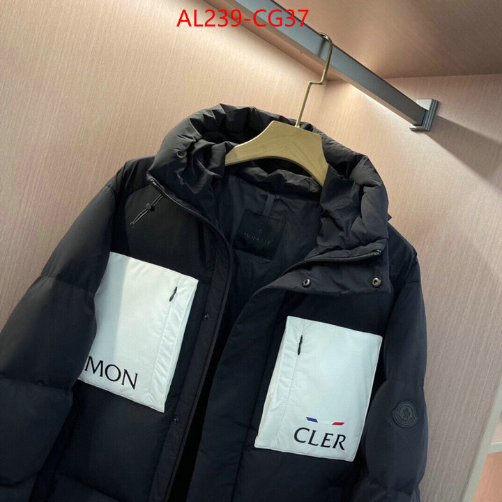Down jacket Men-Moncler top quality fake ID: CG37 $: 239USD