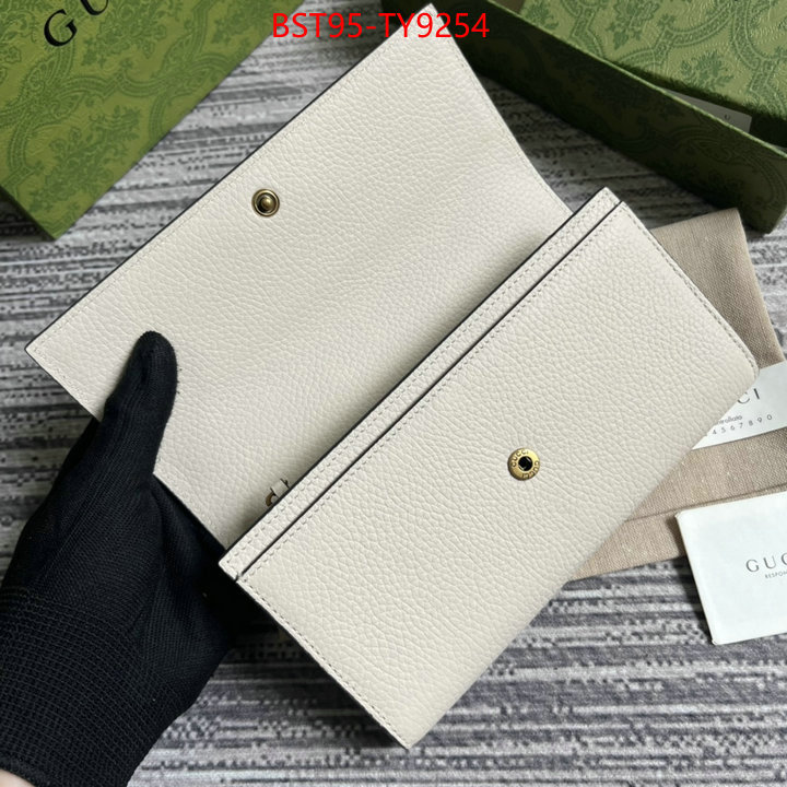 Gucci Bags(TOP)-Wallet- shop the best high quality ID: TY9254 $: 95USD
