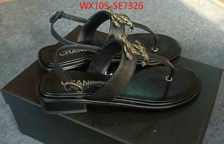 Women Shoes-Chanel where could you find a great quality designer ID: SE7326 $: 105USD