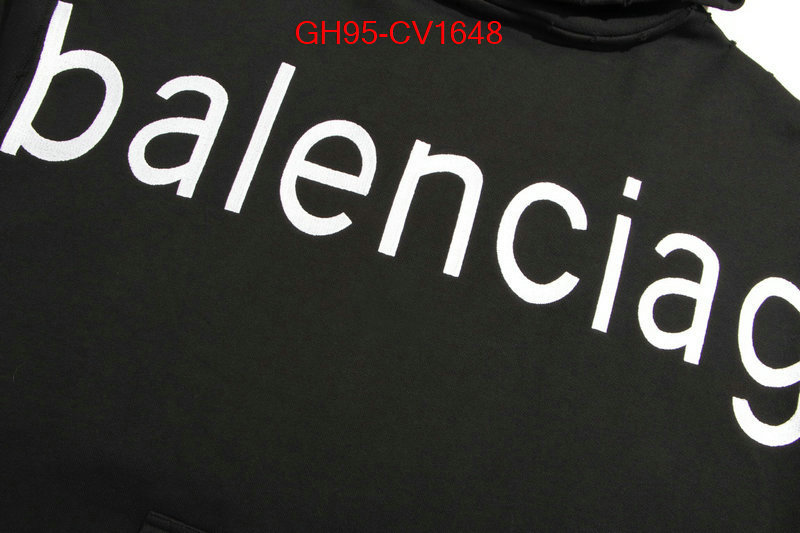 Clothing-Balenciaga aaaaa+ replica designer ID: CV1648 $: 95USD