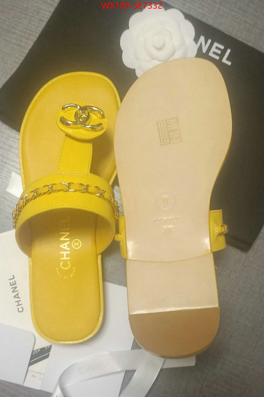 Women Shoes-Chanel only sell high-quality ID: SE7332 $: 109USD