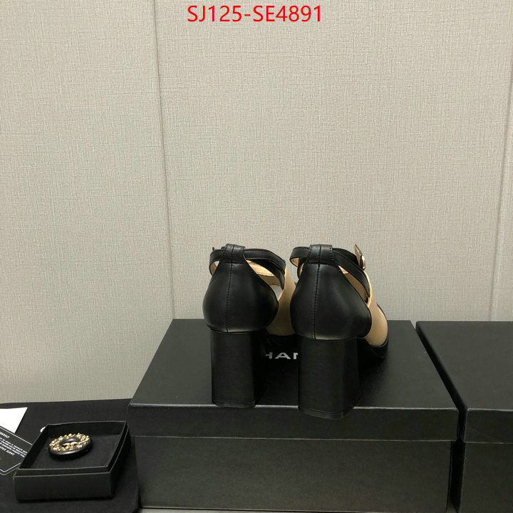 Women Shoes-Chanel where to buy replicas ID: SE4891 $: 125USD