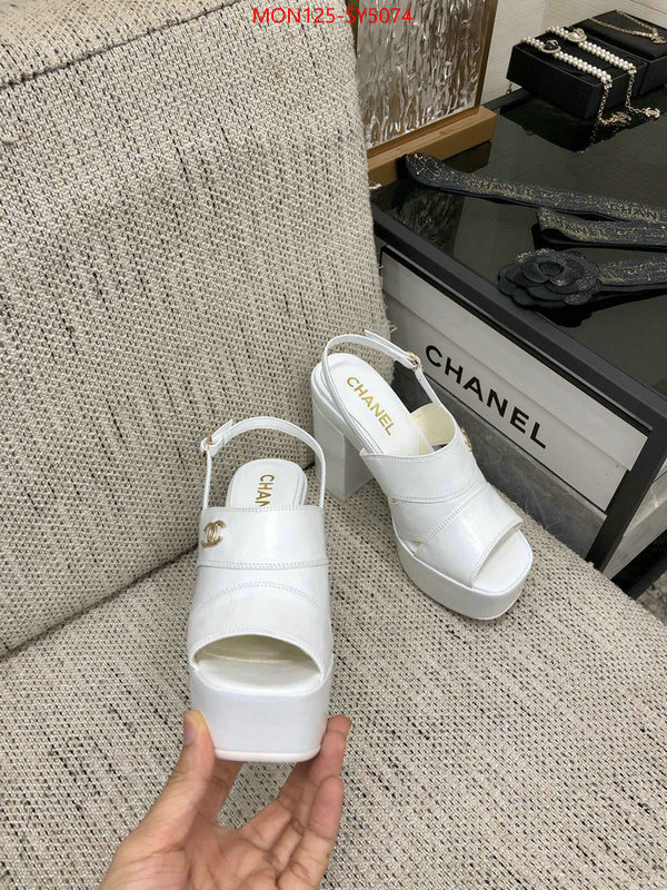 Women Shoes-Chanel sell online ID: SY5074 $: 125USD