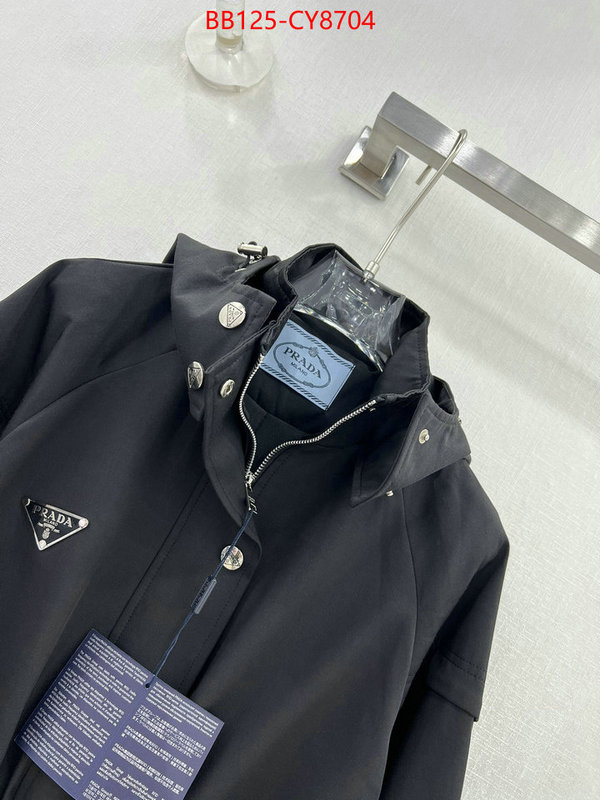 Clothing-Prada designer wholesale replica ID: CY8704 $: 125USD