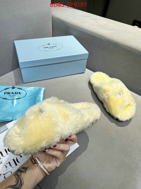 Women Shoes-Prada 1:1 replica ID: SY9197 $: 85USD