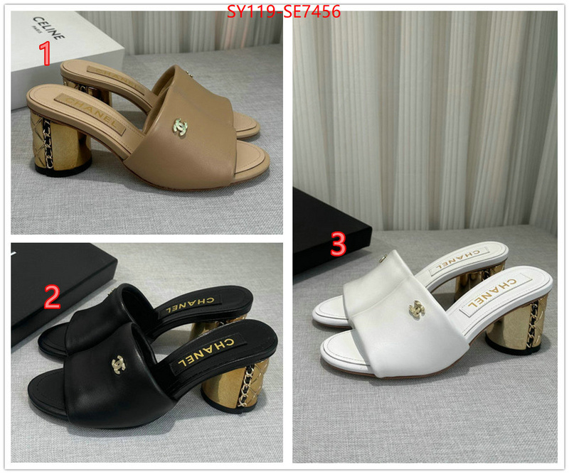 Women Shoes-Chanel wholesale designer shop ID: SE7456 $: 119USD