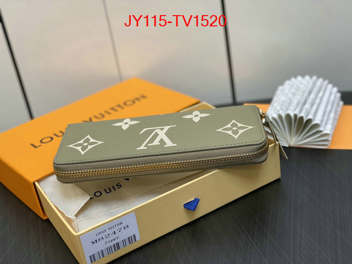 LV Bags(TOP)-Wallet wholesale 2023 replica ID: TV1520 $: 115USD