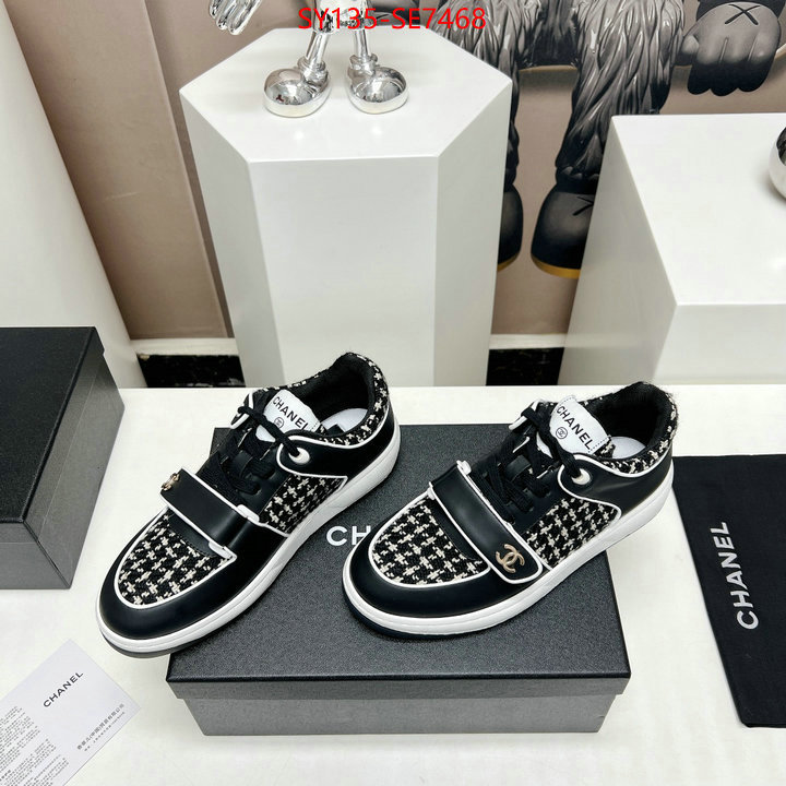 Women Shoes-Chanel buy best quality replica ID: SE7468 $: 135USD