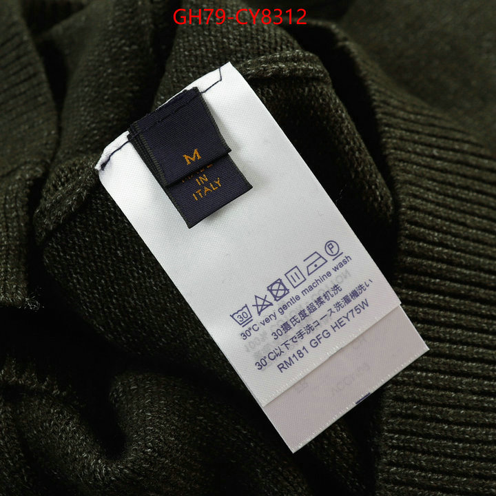 Clothing-LV replica for cheap ID: CY8312 $: 79USD