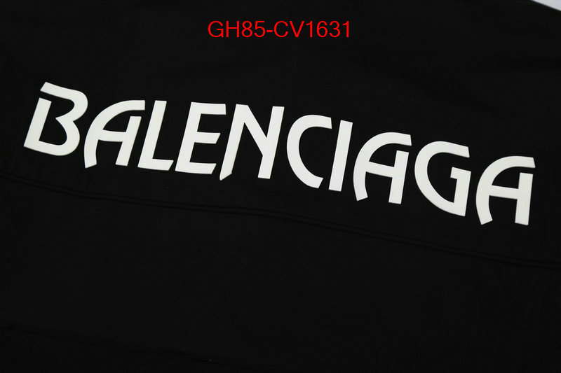 Clothing-Balenciaga shop cheap high quality 1:1 replica ID: CV1631 $: 85USD