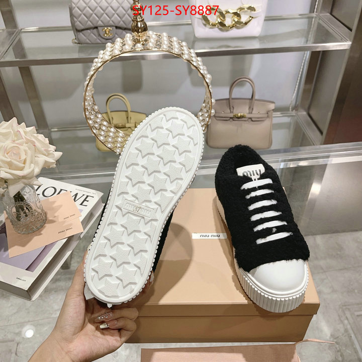 Women Shoes-Miu Miu high quality online ID: SY8887 $: 125USD