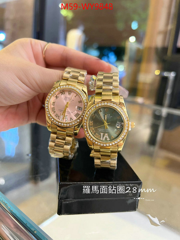 Watch(4A)-Rolex exclusive cheap ID: WY9848 $: 59USD