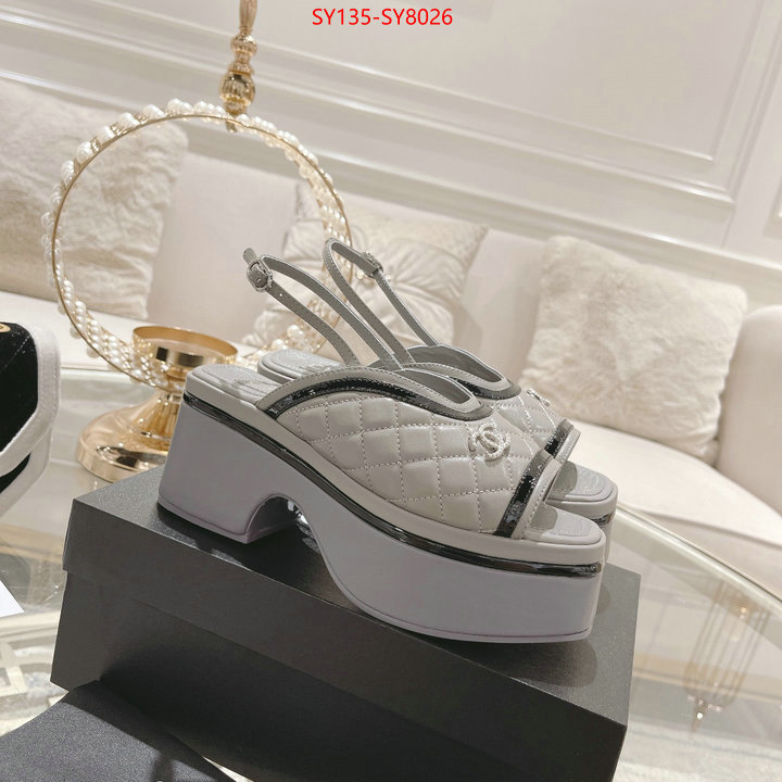 Women Shoes-Chanel perfect replica ID: SY8026 $: 135USD