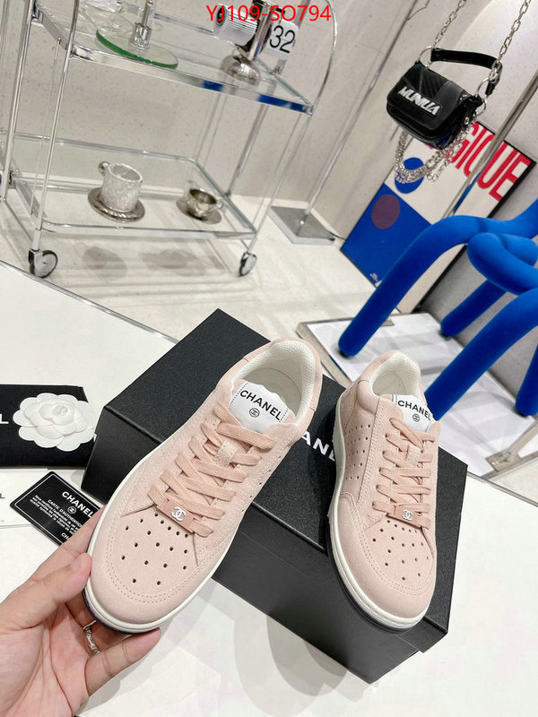 Women Shoes-Chanel outlet sale store ID: SO794 $: 109USD