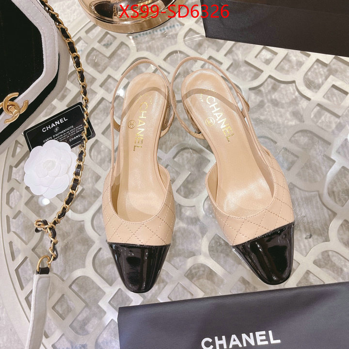 Women Shoes-Chanel best luxury replica ID: SD6326 $: 99USD