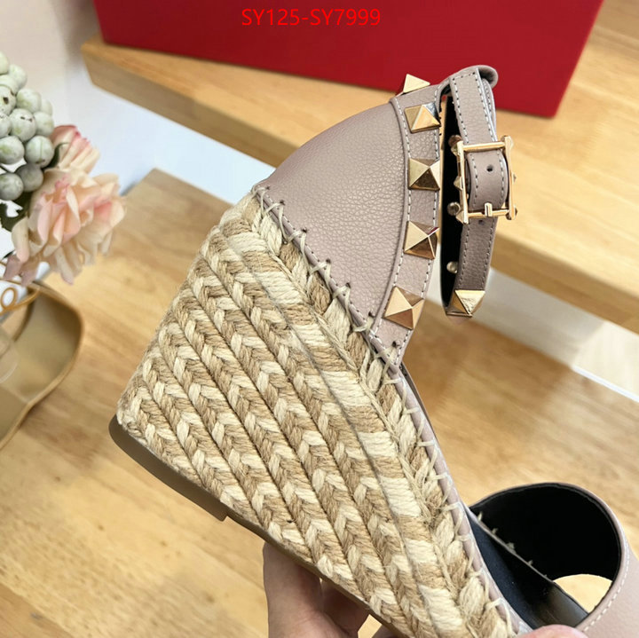 Women Shoes-Valentino quality aaaaa replica ID: SY7999 $: 125USD