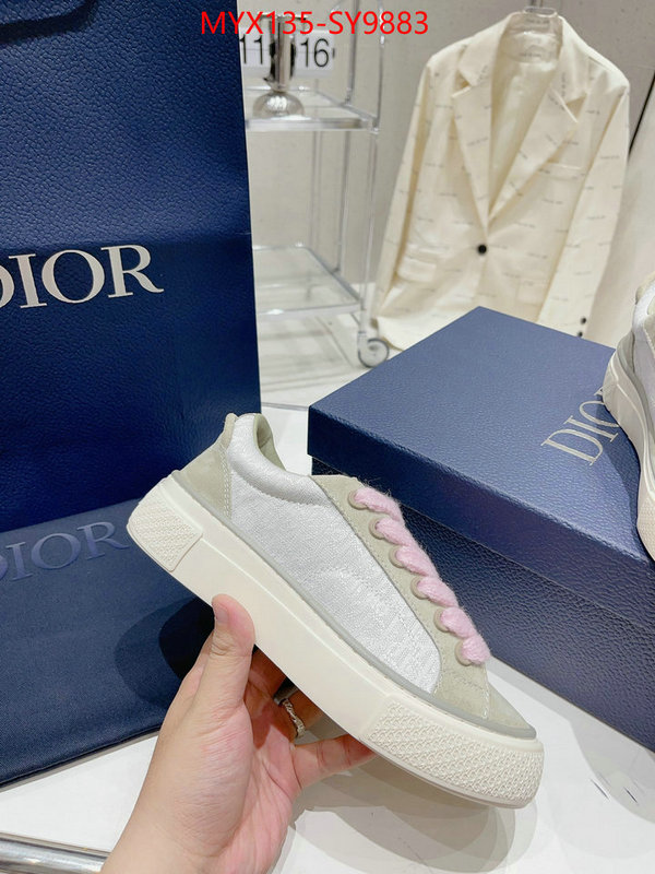 Men shoes-Dior luxury cheap ID: SY9883 $: 135USD