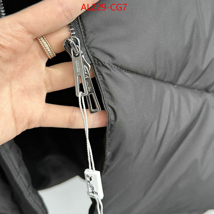 Down jacket Women-Hermes replica designer ID: CG7 $: 229USD