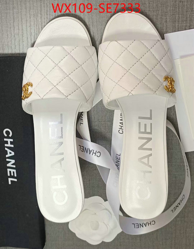 Women Shoes-Chanel wholesale designer shop ID: SE7333 $: 109USD