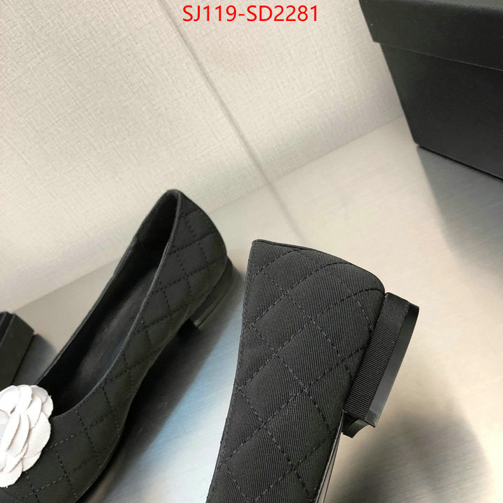 Women Shoes-Chanel high quality 1:1 replica ID: SD2281 $: 119USD