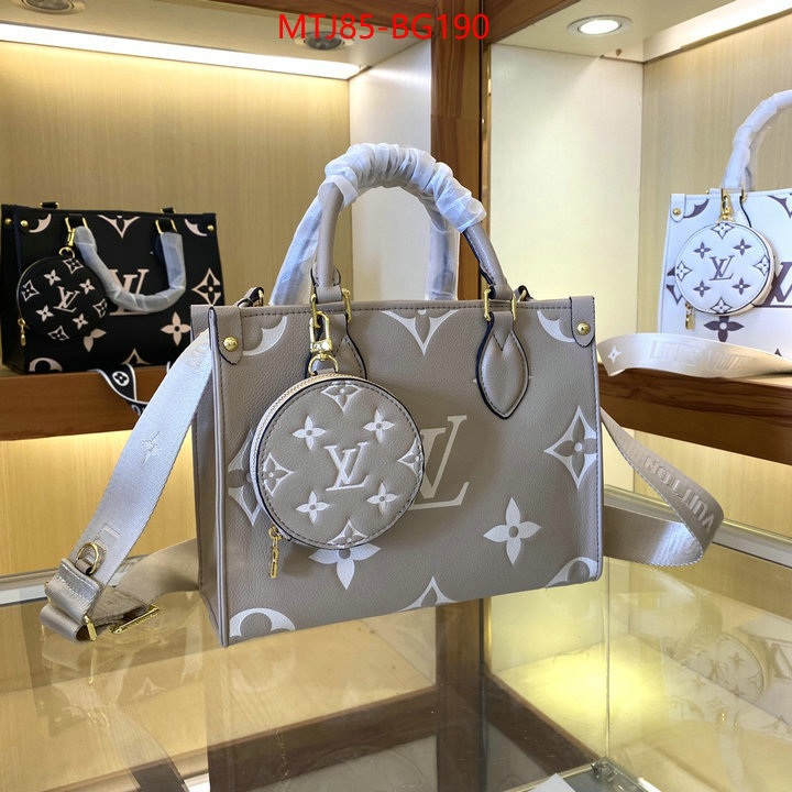 LV Bags(4A)-Handbag Collection- top quality designer replica ID: BG190 $: 85USD