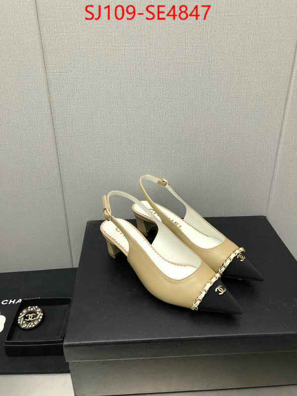 Women Shoes-Chanel how to find designer replica ID: SE4847 $: 109USD