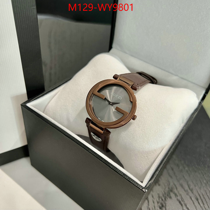 Watch(4A)-Gucci wholesale designer shop ID: WY9801 $: 129USD