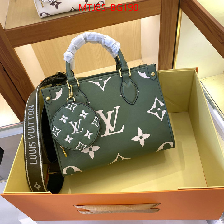 LV Bags(4A)-Handbag Collection- top quality designer replica ID: BG190 $: 85USD