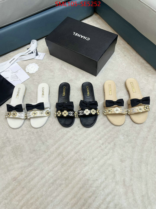 Women Shoes-Chanel luxury fake ID: SE5252 $: 105USD