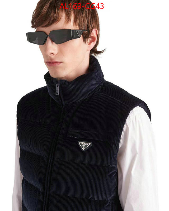 Down jacketMen-Prada 1:1 replica ID: CG43 $: 169USD