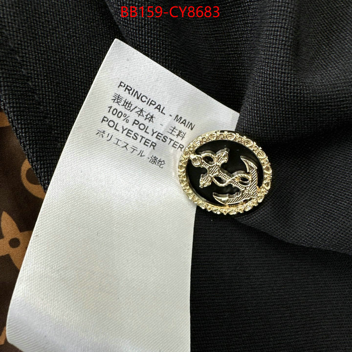 Clothing-LV where quality designer replica ID: CY8683 $: 159USD