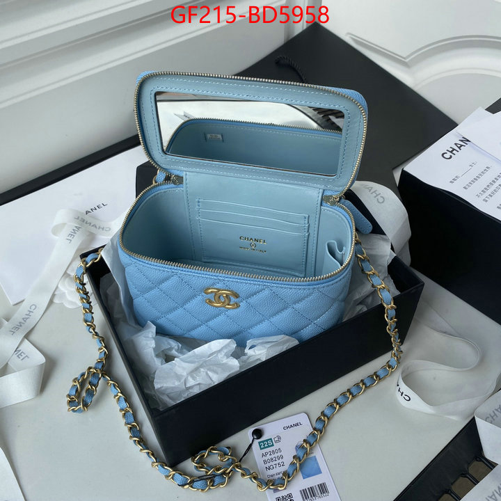 Chanel Bags(TOP)-Vanity best aaaaa ID: BD5958 $: 215USD