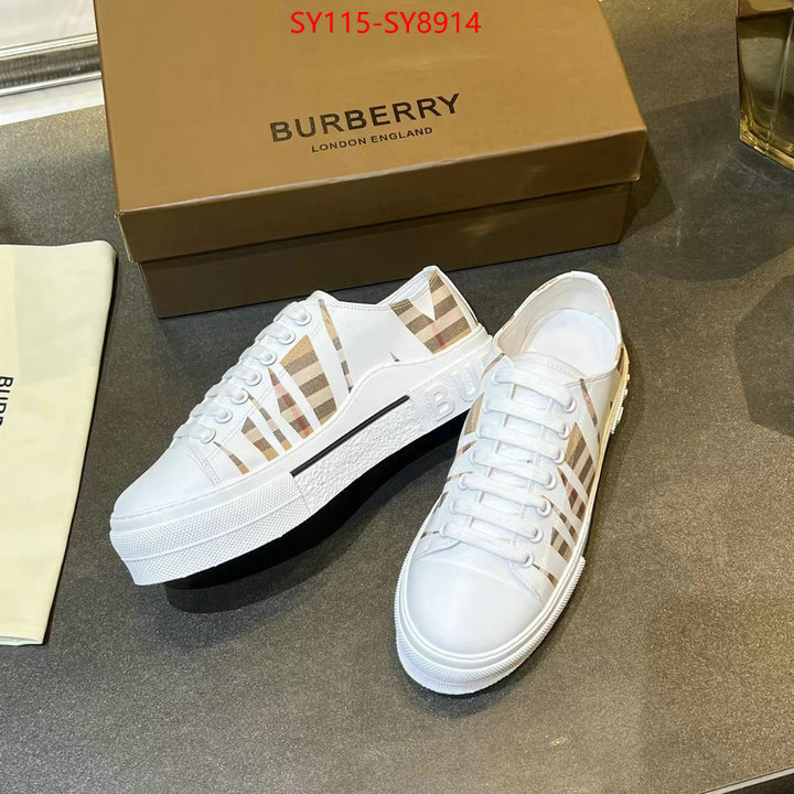 Women Shoes-Burberry how to buy replica shop ID: SY8914 $: 115USD