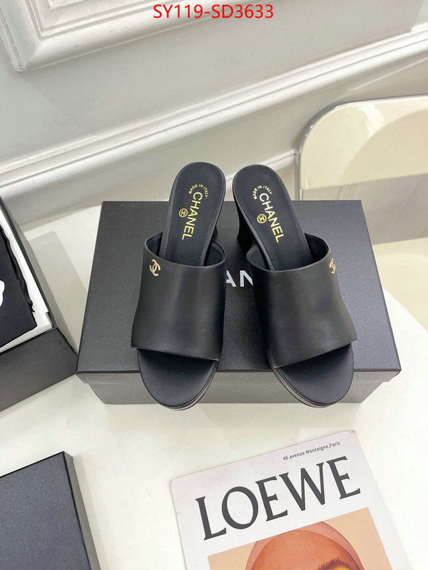 Women Shoes-Chanel high-end designer ID: SD3633 $: 119USD