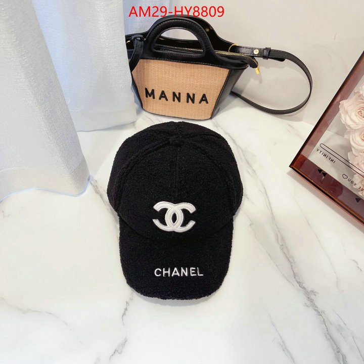 Cap (Hat)-Chanel where to buy the best replica ID: HY8809 $: 29USD