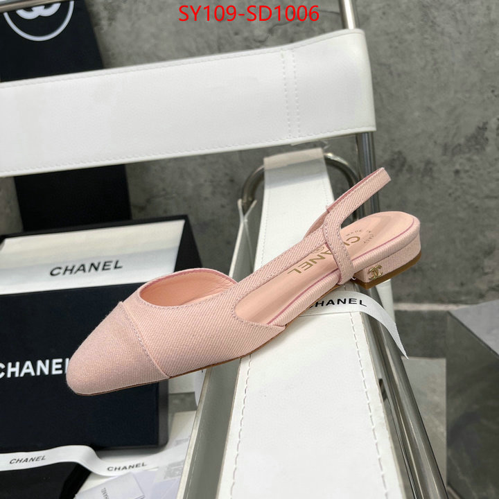 Women Shoes-Chanel best quality replica ID: SD1006 $: 109USD