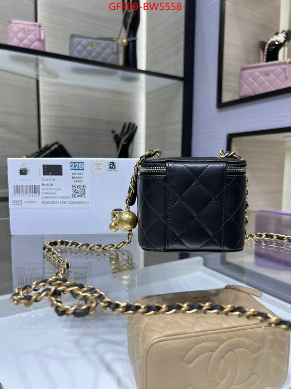 Chanel Bags(TOP)-Vanity top quality designer replica ID: BW5558 $: 209USD