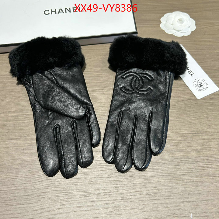 Gloves-Chanel wholesale 2023 replica ID: VY8386 $: 49USD