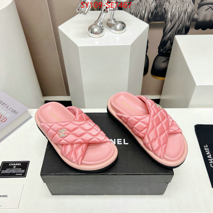 Women Shoes-Chanel top 1:1 replica ID: SE7467 $: 109USD