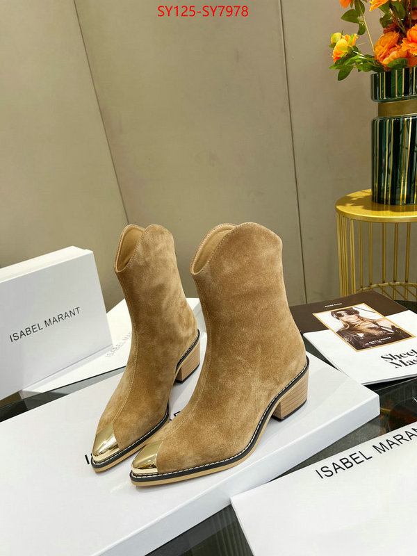 Women Shoes-Boots can you buy replica ID: SY7978 $: 125USD