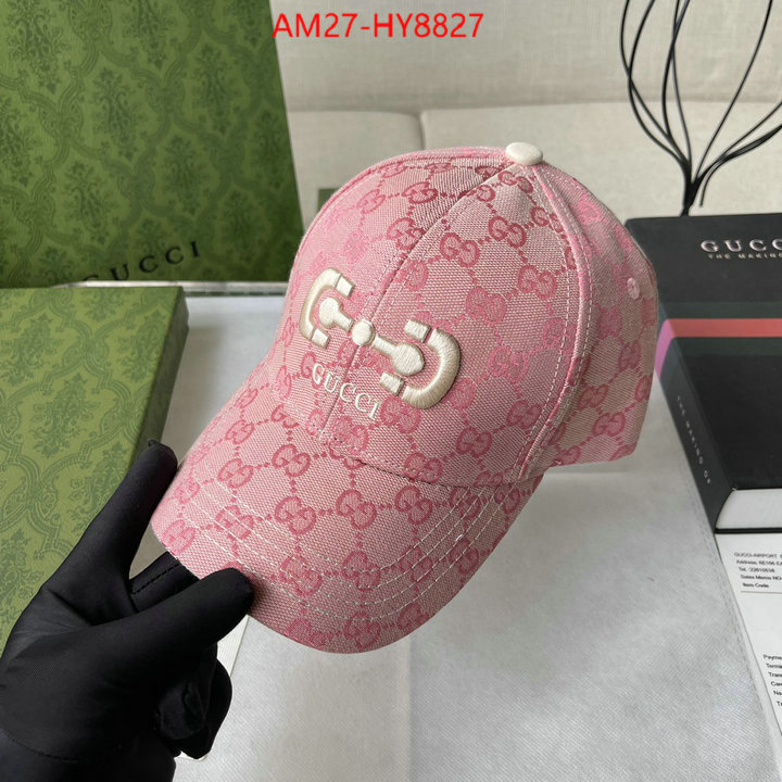 Cap(Hat)-Gucci sale outlet online ID: HY8827 $: 27USD