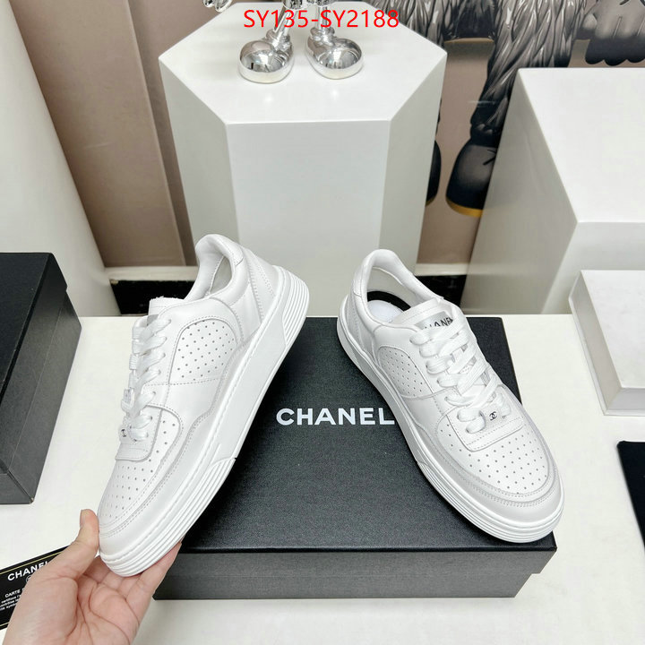 Women Shoes-Chanel best wholesale replica ID: SY2188 $: 135USD