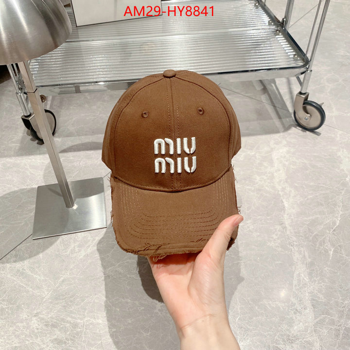 Cap(Hat)-Miu Miu is it illegal to buy ID: HY8841 $: 29USD
