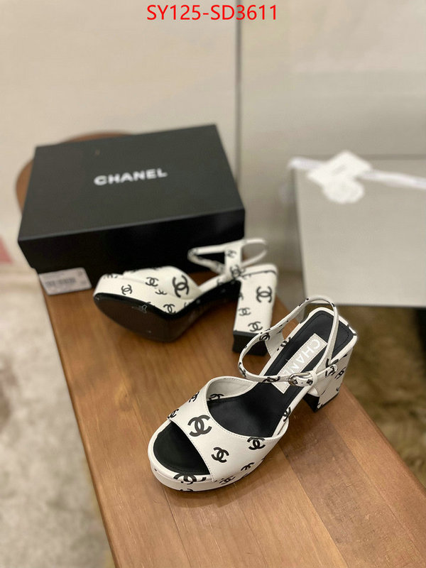 Women Shoes-Chanel high quality designer replica ID: SD3611 $: 125USD