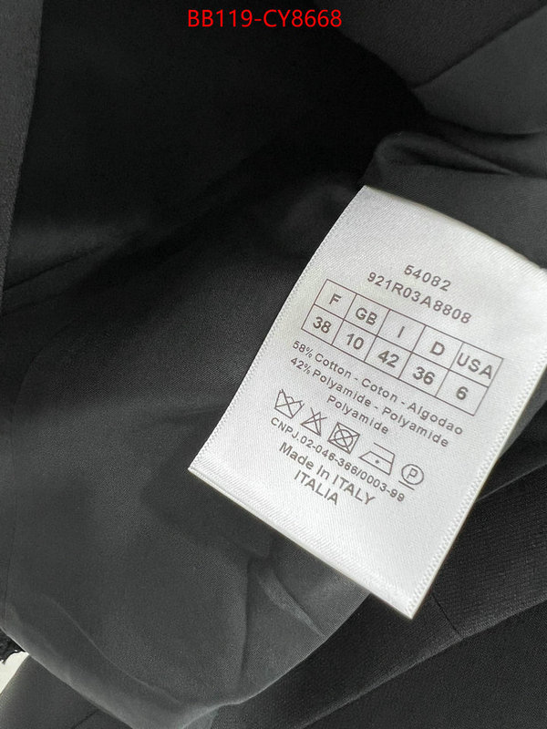 Clothing-Dior buy cheap replica ID: CY8668 $: 119USD