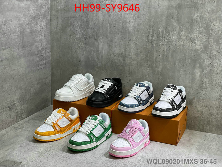 Women Shoes-LV quality aaaaa replica ID: SY9646 $: 99USD