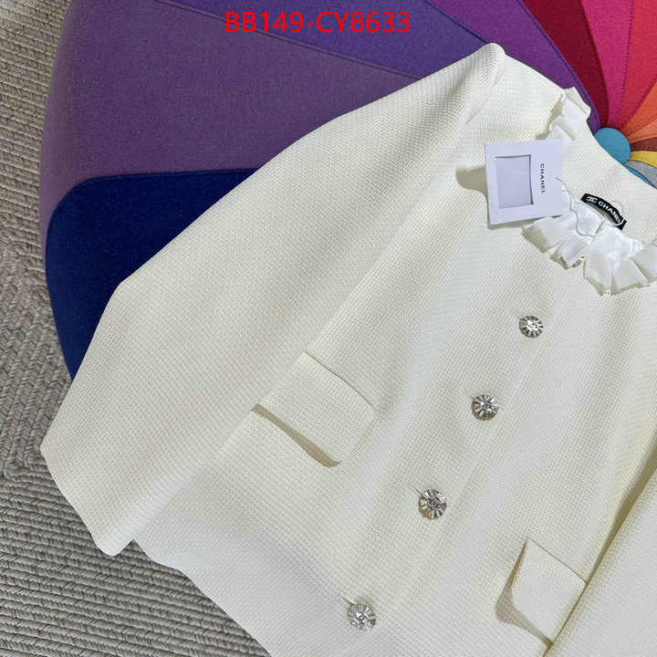 Clothing-Chanel designer replica ID: CY8633 $: 149USD