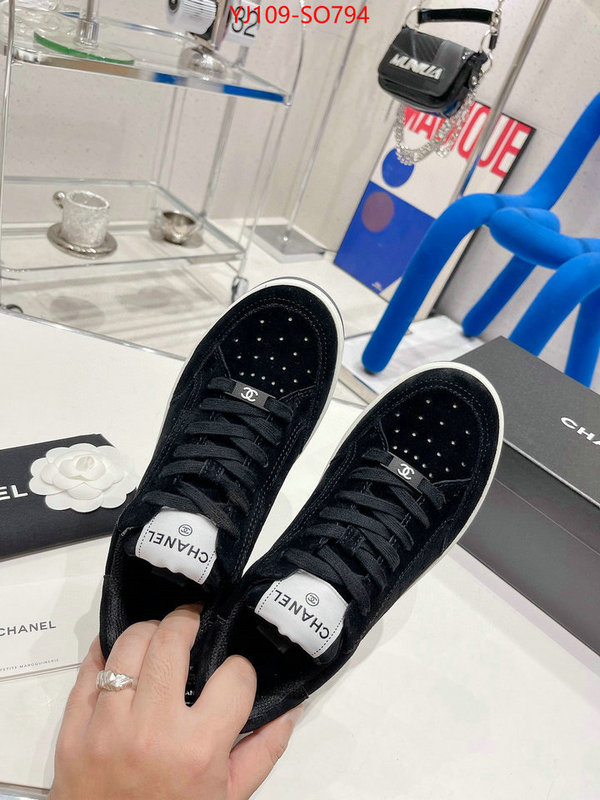 Women Shoes-Chanel outlet sale store ID: SO794 $: 109USD