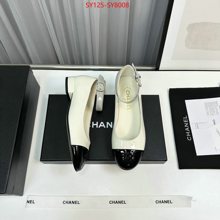 Women Shoes-Chanel buying replica ID: SY8008 $: 125USD