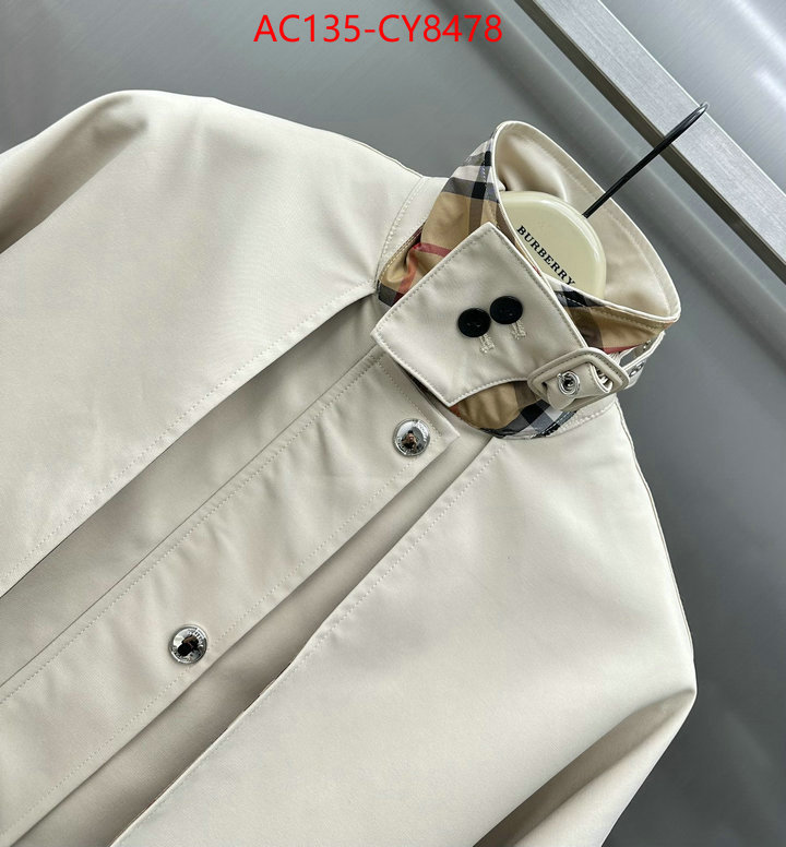 Down jacket Women-Burberry 2023 perfect replica designer ID: CY8478 $: 135USD